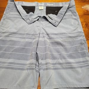 Urban Pipeline blue on blue patterned men's shorts